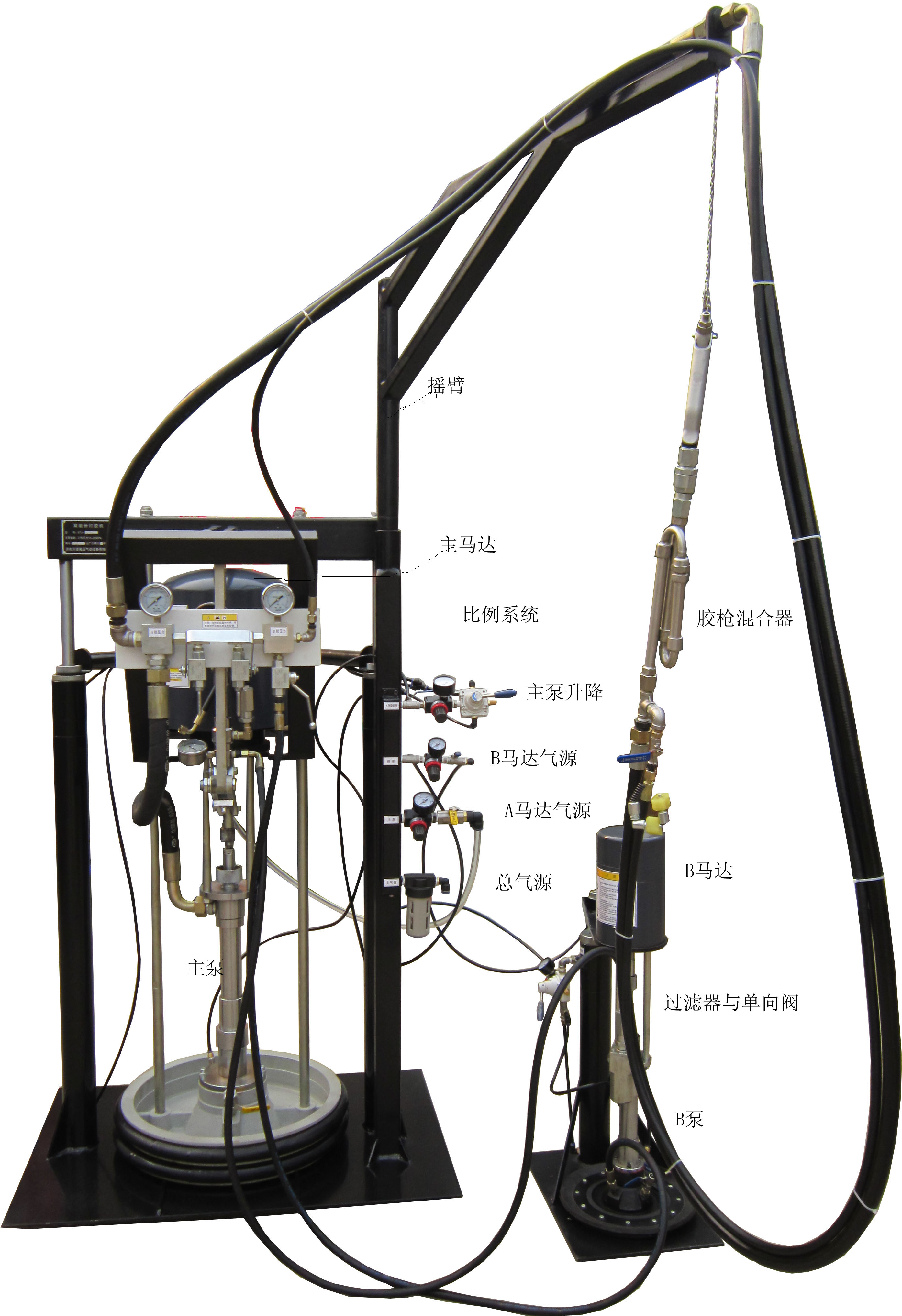 STJ06型双组份打胶机